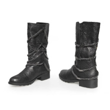 Beiläufige flache Dame Boots (HCY02-425)